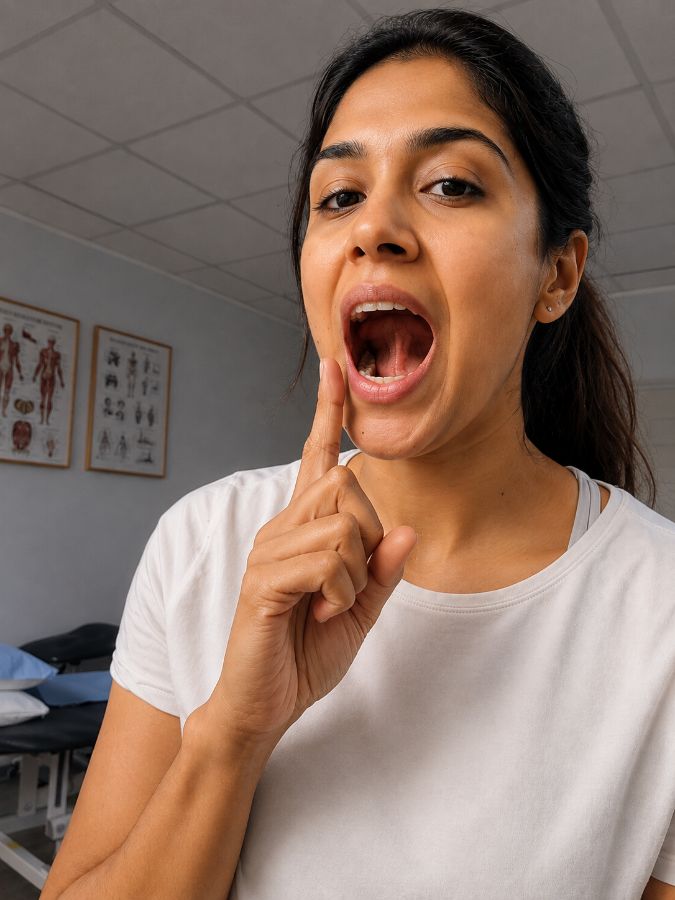 Orofacial myofunctional therapy