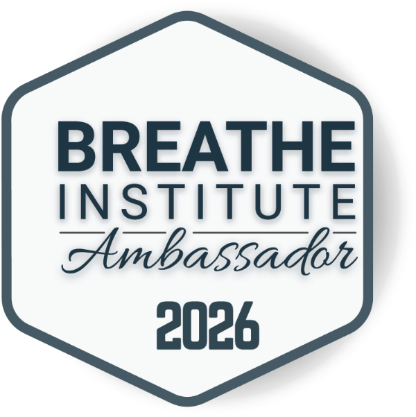 The Breathe Institute Ambassador 2026 badge
